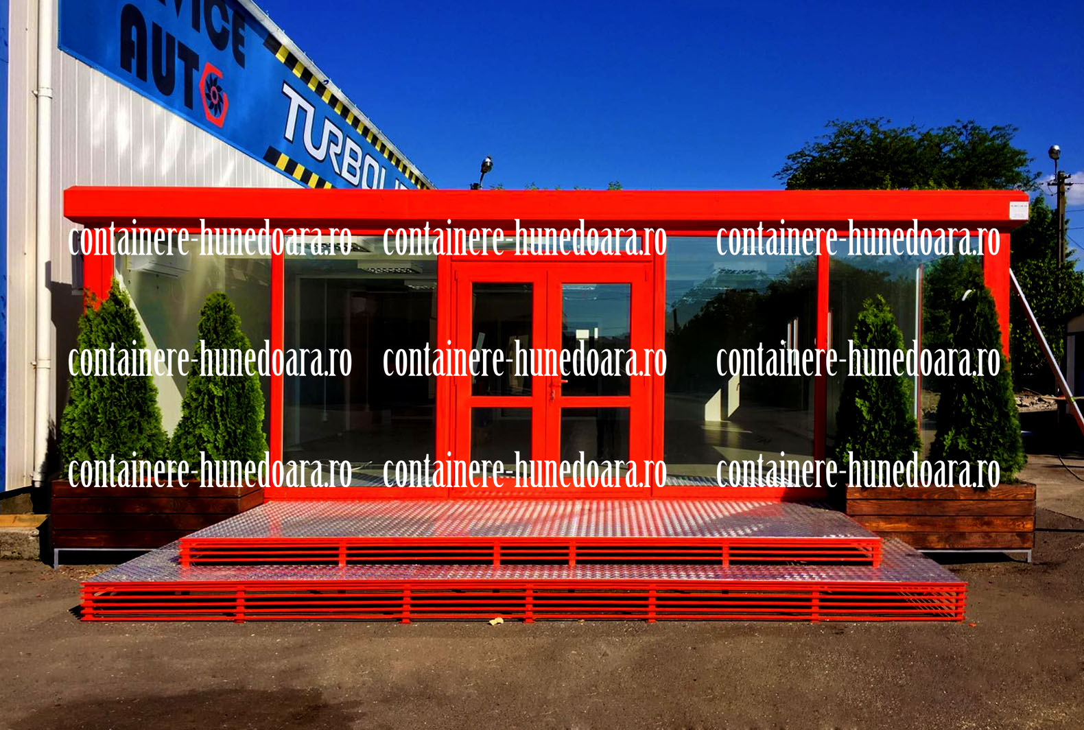 container santier Hunedoara